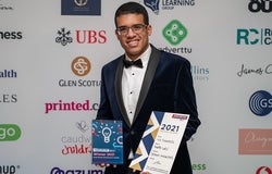 Lee Chambers Great British Entrepreneur Award Win