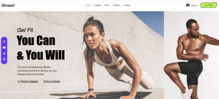 Gym Website Template