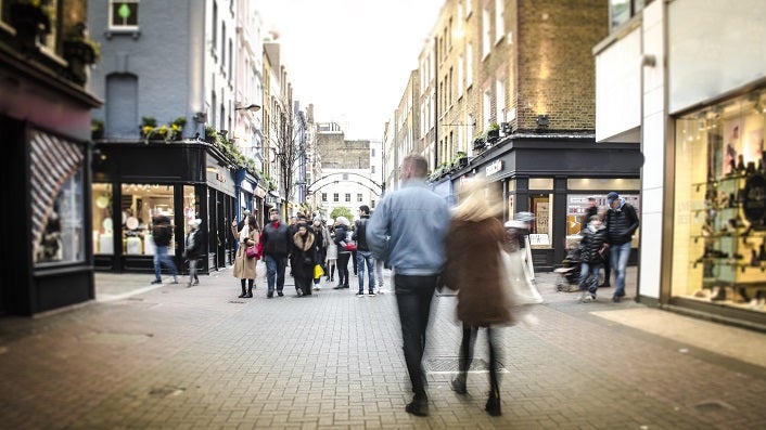 high street shoppers