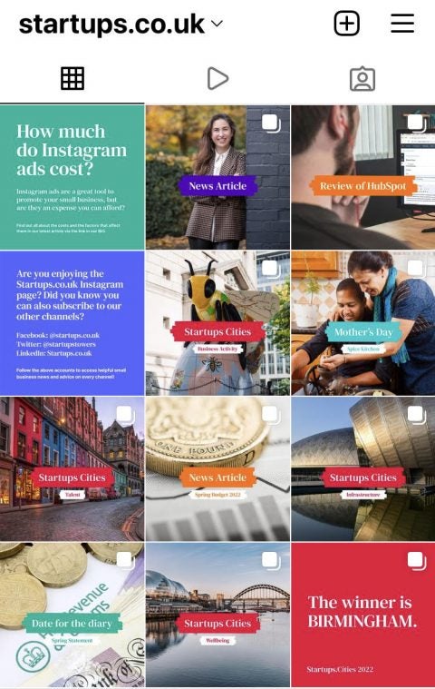 insta grid