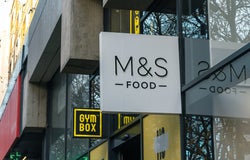 Marks & Spencer high street entrance