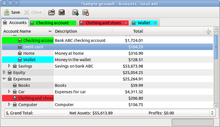 GnuCash homepage (best free accounting software)